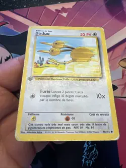 Carte Pokemon Francais Wizard Set De Base Doduo 48/102 Edition 1 Ed1 First - Image 4