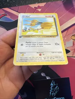 Carte Pokemon Francais Wizard Set De Base Doduo 48/102 Edition 1 Ed1 First - Image 5