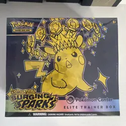 Pokemon Center Exclusive Surging Sparks Elite Trainer Box Etb New And Sealed - Image 1