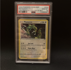 Rayquaza - Holo #SWSH029 - 2024 Pokemon SWSH Black Star Promo - GEM MINT PSA 10 - Image 1