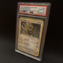 Rayquaza - Holo #SWSH029 - 2024 Pokemon SWSH Black Star Promo - GEM MINT PSA 10 - Image 2