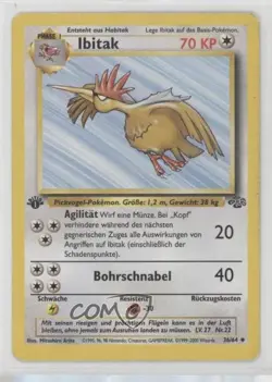 Fearow German 1st Ed. Pokemon Jungle #36 1999 - Image 1