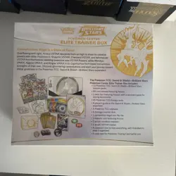 Pokemon TCG Brilliant Stars Elite Trainer Box Pokemon Center Exclusive ETB NEW - Image 4