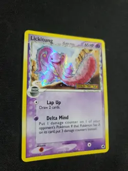 2006 Lickitung 19/101 Reverse Holo Rare (Stamped) Pokemon TCG Dragon Frontiers - Image 3