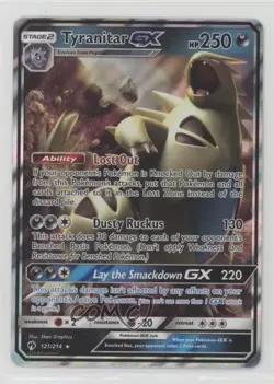 Tyranitar GX Pokemon Sun & Moon Lost Thunder #121 - Image 1