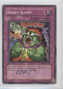Heavy Slump 1st Ed. YuGiOh Soul of the Duelist #SOD-EN054 2004 - Image 1