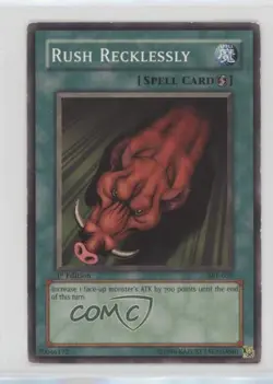 Rush Recklessly 1st Ed. YuGiOh Starter Deck Kaiba Evolution #SKE-036 2004 - Image 1