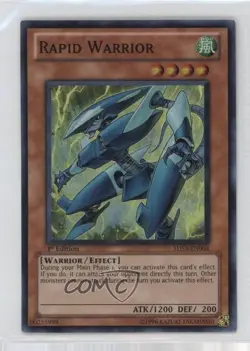Rapid Warrior 1st Ed. YuGiOh 5D's Duelist Toolbox Starter Deck #5DS3-EN004 2010 - Image 1