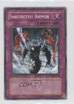 Sakuretsu Armor 1st Ed. YuGiOh Warriors' Strike Structure Deck #SDWS-EN034 2009 - Image 1