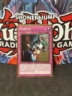 Yugioh Ceasefire PGL2-EN062 Gold Ultra Rare 1st Edition NM - Image 1