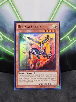 Yugioh Bujingi Quilin JOTL-EN017 Super Rare 1st Edition NM - Image 1