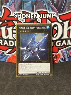 Yugioh Number 101: Silent Honor ARK PGL2-EN046 Gold Ultra Rare 1st Edition NM - Image 1