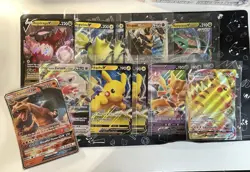 13 Jumbo Pokemon Card Lot - Image 1