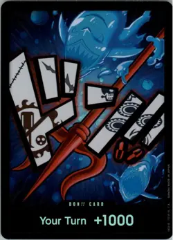 DON!! Card Hody Jones One Piece Card Game Textured Foil Don PRB-01 The Best - Image 1