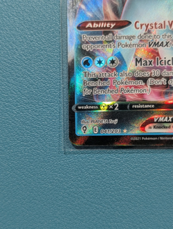 Glaceon VMAX - (Holiday Calendar) 041/203 Miscellaneous Cards & Products Holo - Image 5