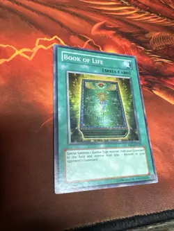 Book Of Life Super Rare Holo Yugioh Card DB2-EN230 - Image 1