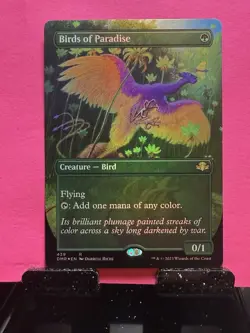 Birds of Paradise (Borderless) Dominaria Remastered Foil - Image 1