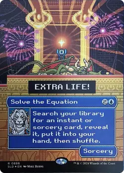 Foil - Solve the Equation (0886) (Rainbow Foil) - 886 / NM / English MTG - Image 1