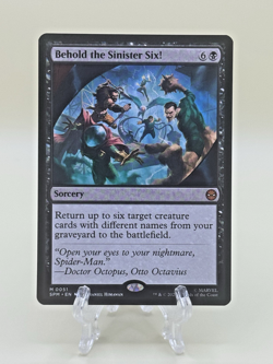 Behold the Sinister Six! - 51 - SPM - NM - MTG Magic the Gathering Mythic - Image 1