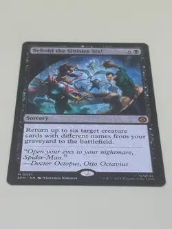 Behold the Sinister Six! - 51 - SPM - NM - MTG Magic the Gathering Mythic - Image 3