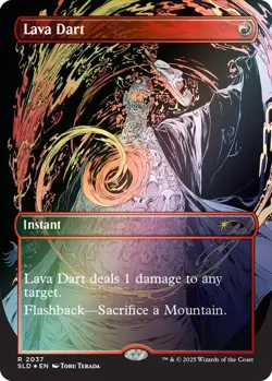 Foil - Lava Dart (Rainbow Foil) - 2037 / NM / English MTG - Image 1