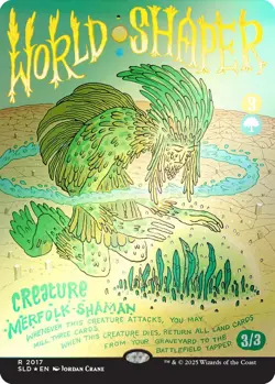 Foil - World Shaper (Rainbow Foil) - 2017 / NM / English MTG - Image 1