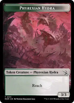 Phyrexian Hydra Token (0011) - 11 / English / Near Mint MTG - Image 1