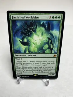 Famished Worldsire Edge of Eternities Regular #182 Mint / NM - Image 1
