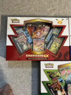 Pokemon TCG Charizard Venusaur Blastoise EX Box 20th Ann Red & Blue Generations - Image 2