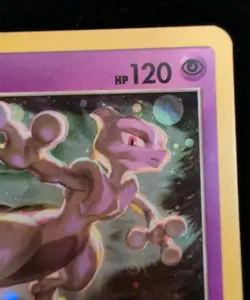 Pokemon Mewtwo SM214 Sun & Moon Cosmos Holo Black Star Promo NM - Image 3