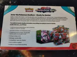 Paradox Rift Scarlet and Violet Pokemon Build & Battle Stadium Box - Image 2
