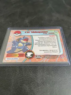 2000 Topps Chrome Pokemon TV Animation Edition Nidoqueen #31 - Image 2