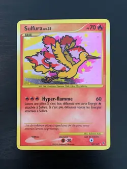 Carte Pokemon : Sulfura 149/147 Platine Vainqueurs Supremes Francais - Image 1