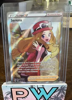 Pokemon TCG - Serena (Full Art) 193/195 Silver Tempest Ultra Rare Holo - Image 1