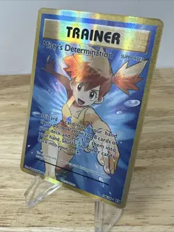 Misty's Determination 108/108 Evolutions Holo Full Art NM Pokemon 2016 - Image 3