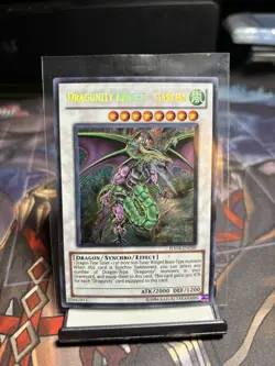 Yu-Gi-Oh! Dragunity Knight-Barcha Unlimited HA04-EN059 Secret Rare NM x1 - Image 1