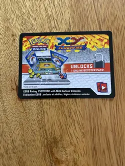 New Unused Pokemon TCG XY Flash fire Online Code Card Sent Via eBay Message. - Image 1