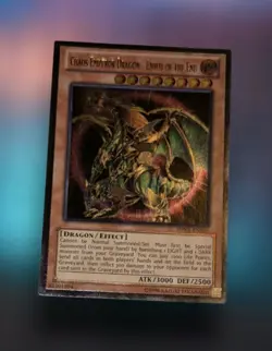 Yugioh! CHAOS EMPEROR DRAGON Envoy of the End DPKB-EN016 Ultimate Rare Card - Image 2