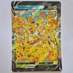 Pokemon TCG Celebrations Pikachu v Union Jumbo Card SWSH141 - Image 1