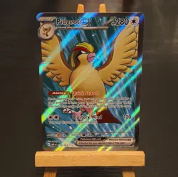 Pidgeot Ex - 217/197 - Obsidian Flames - Pokemon TCG Card Full Art Rare Holo NM - Image 1