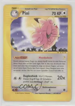 Clefable German Reverse Foil Pokemon e-Card Series Expedition #41 2002 - Image 1