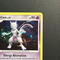 Mewtwo - 9/100 - Pokemon Majestic Dawn Holo Card LP - Image 4