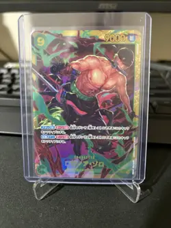 Roronoa Zoro OP06-118 SEC Japanese One Piece Card NM - Image 1