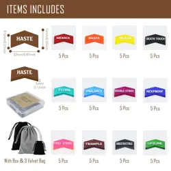 130PCS MTG Keyword Counters Tokens & MTG Life Counter Dice Set for Magic Card... - Image 3