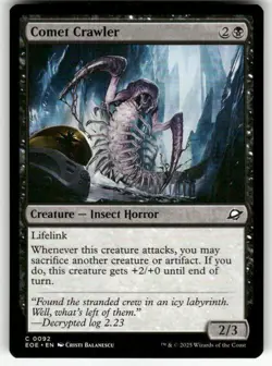 COMET CRAWLER C MAGIC THE GATHERING MTG EDGE OF ETERNITIES 92 NM - Image 1