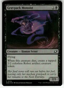 GRAVPACK MONOIST C MAGIC THE GATHERING MTG EDGE OF ETERNITIES 104 FOIL NM - Image 1