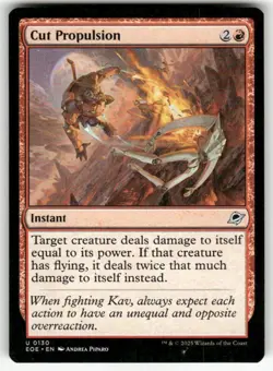CUT PROPULSION U MAGIC THE GATHERING MTG EDGE OF ETERNITIES 130 NM - Image 1
