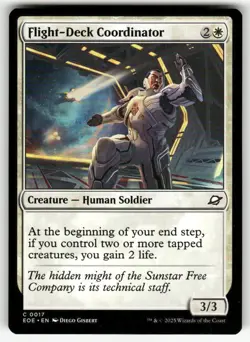 FLIGHT-DECK COORDINATOR C MAGIC THE GATHERING MTG EDGE OF ETERNITIES 17 NM - Image 1