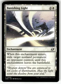 BANISHING LIGHT C MAGIC THE GATHERING MTG EDGE OF ETERNITIES 6 NM - Image 1