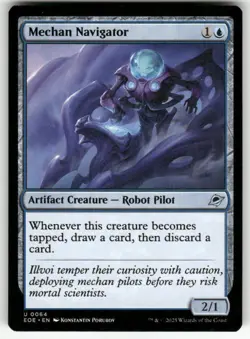 MECHAN NAVIGATOR U MAGIC THE GATHERING MTG EDGE OF ETERNITIES 64 NM - Image 1